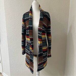 Women’s Patterned Open Cardigan